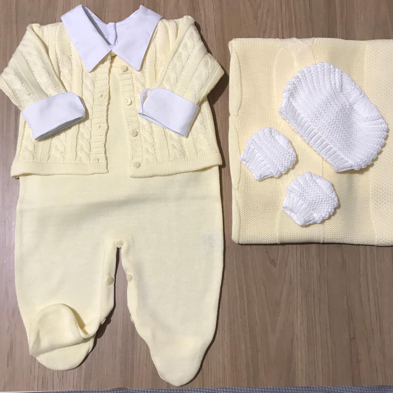 Saída Maternidade Tricot Caio