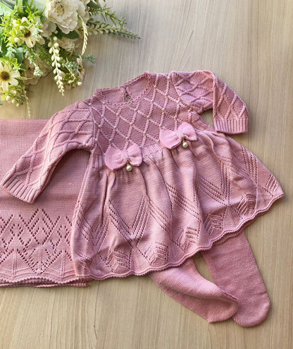 Saída Maternidade Tricot Giovanna