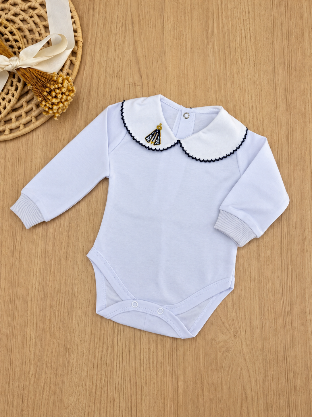 Body Bebê Nossa Senhora Batizado