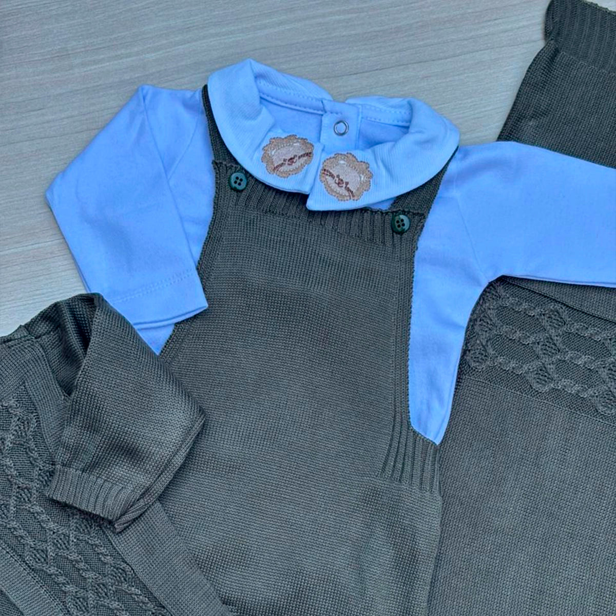 Saída Maternidade Tricot Daniel