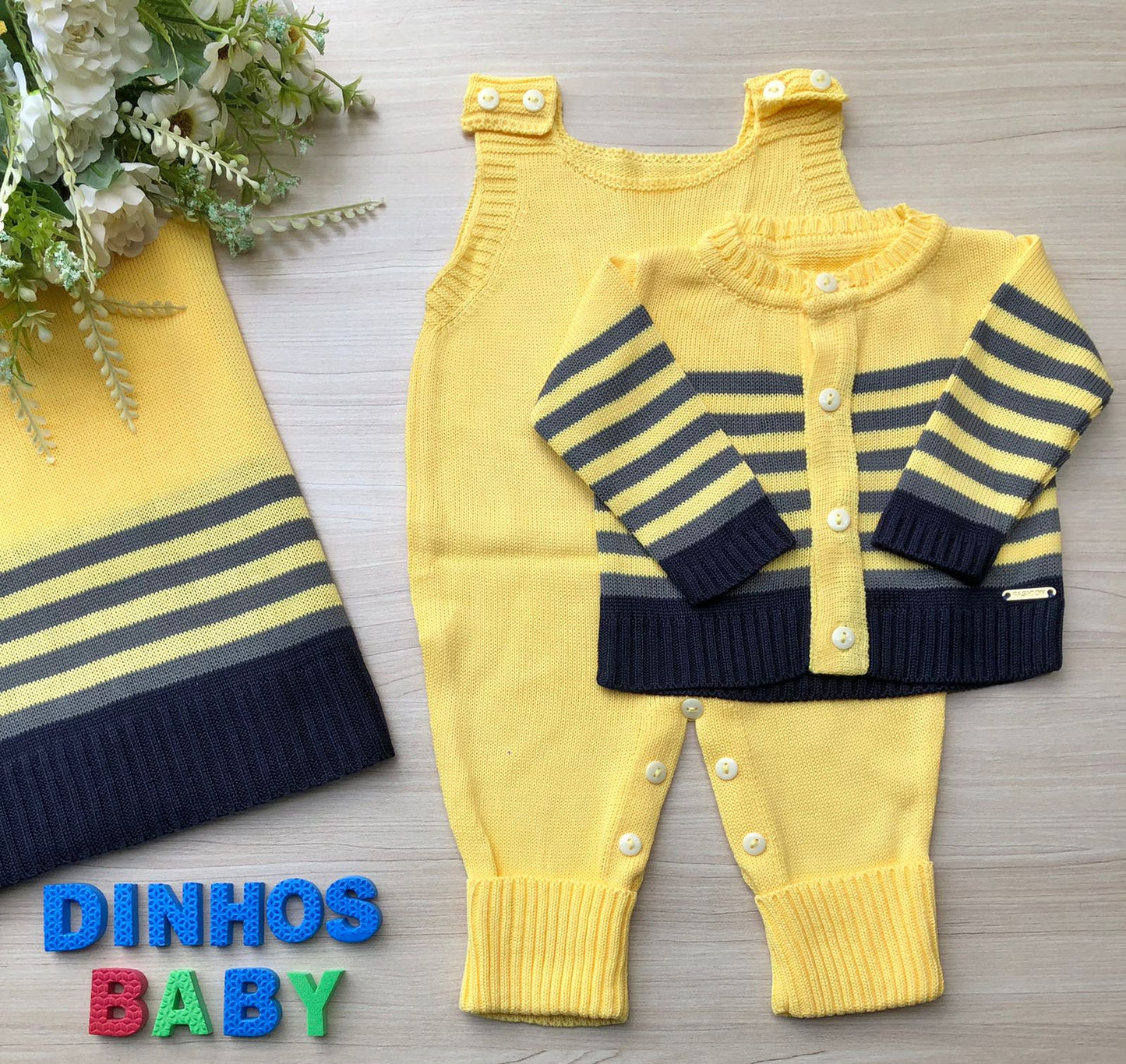Saída Maternidade Tricot Gustavo