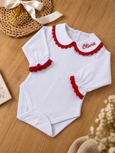 Body Bebê Guipir Personalizado