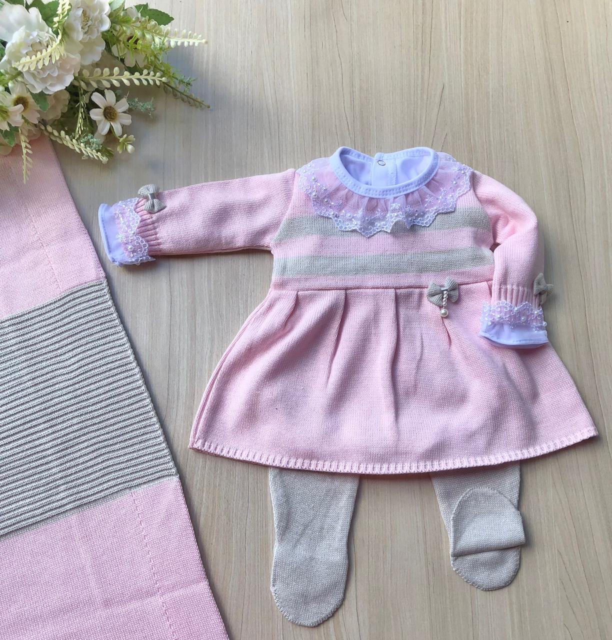 Saída Maternidade Tricot Fernanda