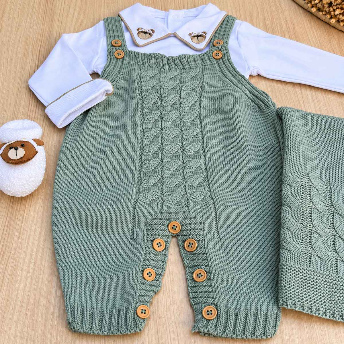 Saída Maternidade Tricot Thiago