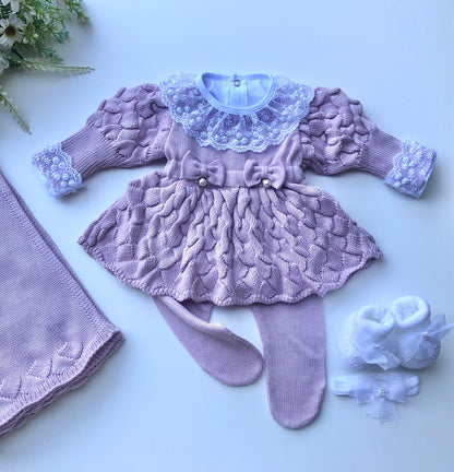 Saída Maternidade Tricot Bianca