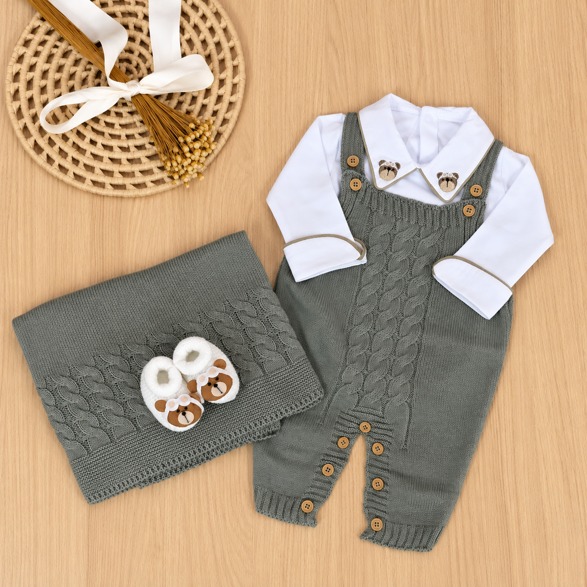 Saída Maternidade Tricot Thiago