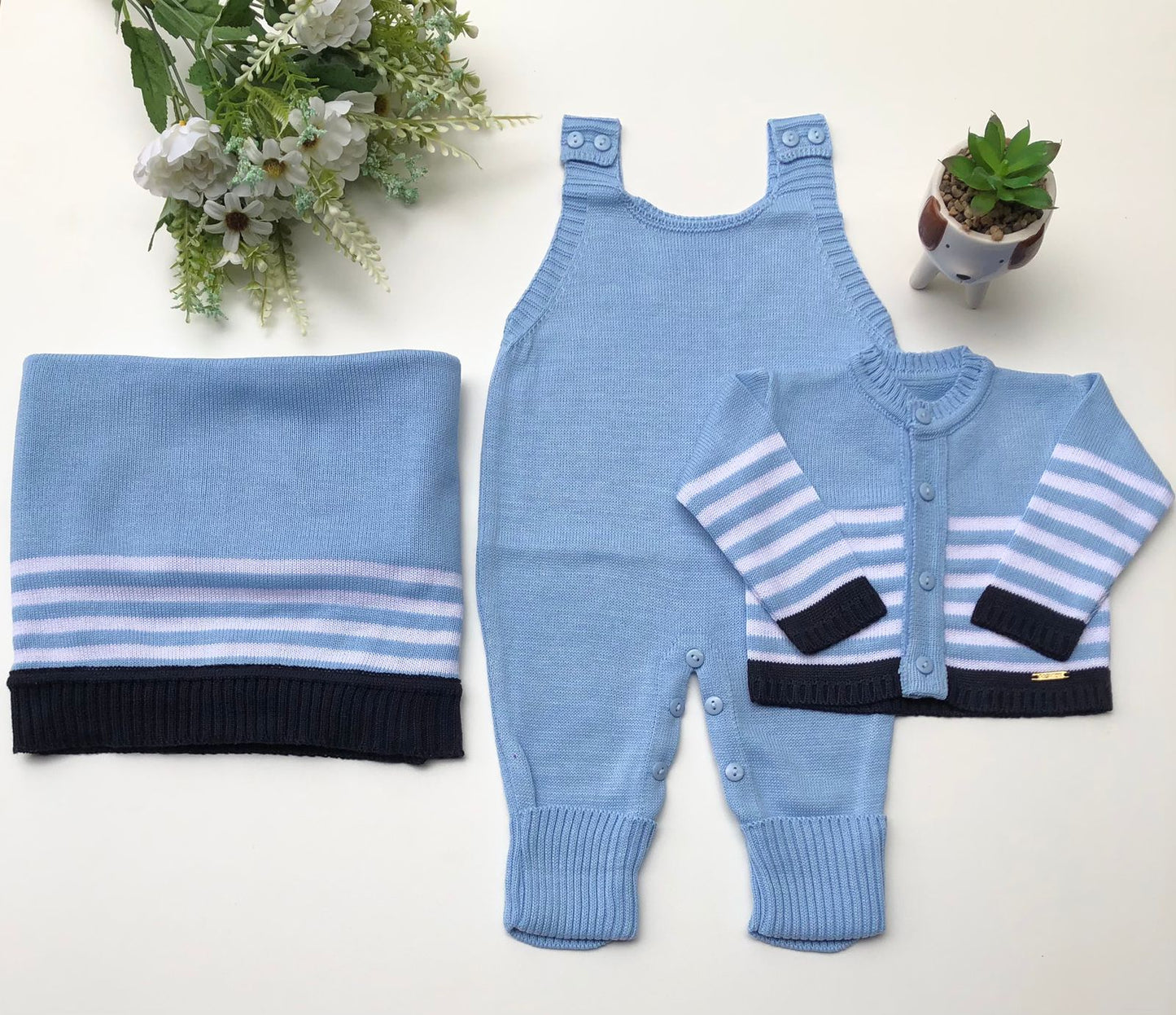 Saída Maternidade Tricot Gustavo