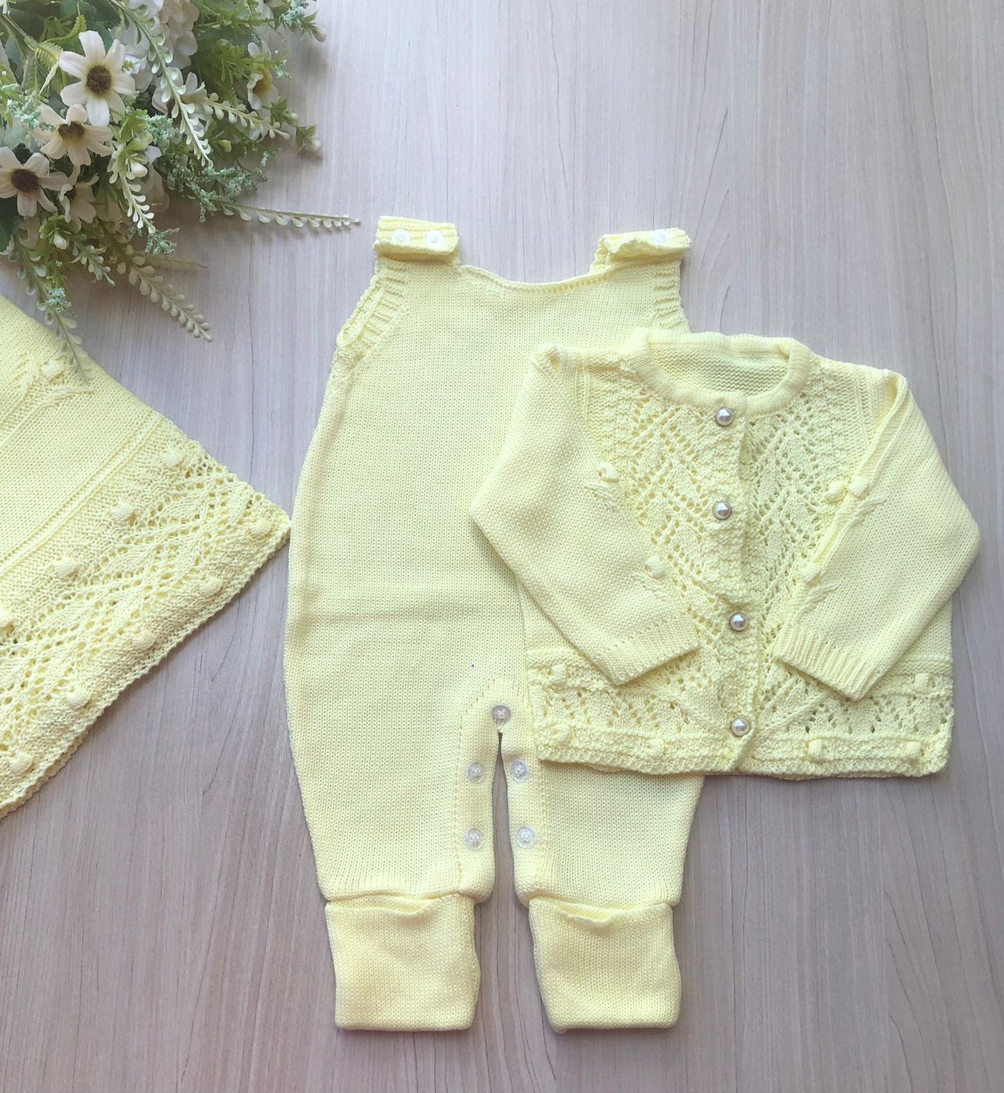 Saída Maternidade Tricot Bruna
