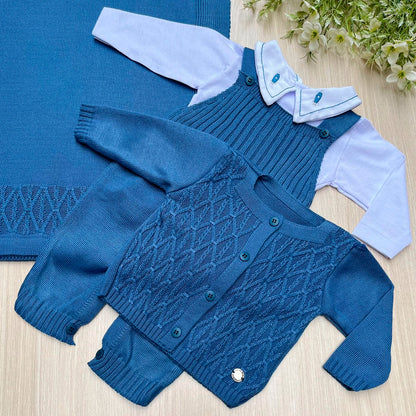 Saída Maternidade Tricot Luigi