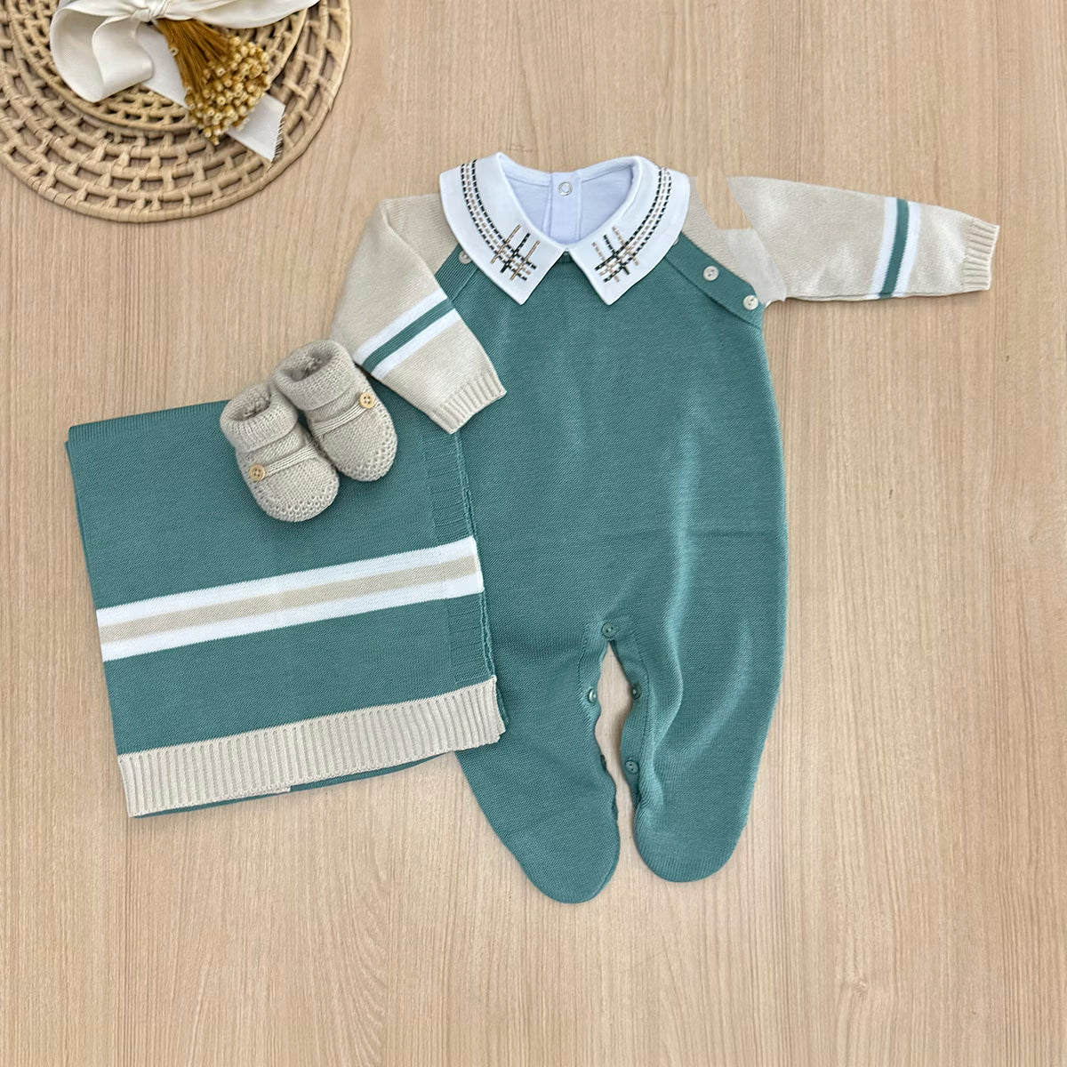 Saída Maternidade Tricot Tobias