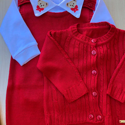 Saída Maternidade Tricot Cauã