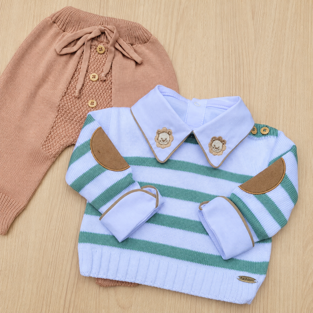 Saída Maternidade Tricot Ethan