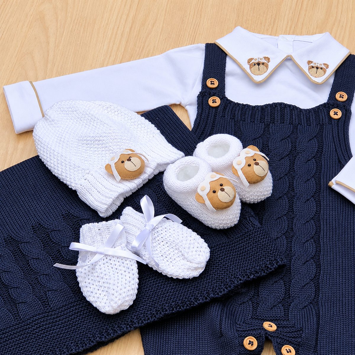 Saída Maternidade Tricot Thiago