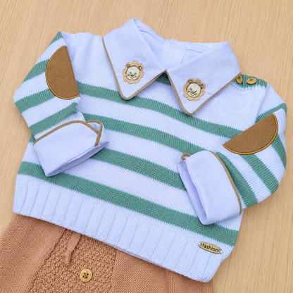 Saída Maternidade Tricot Ethan