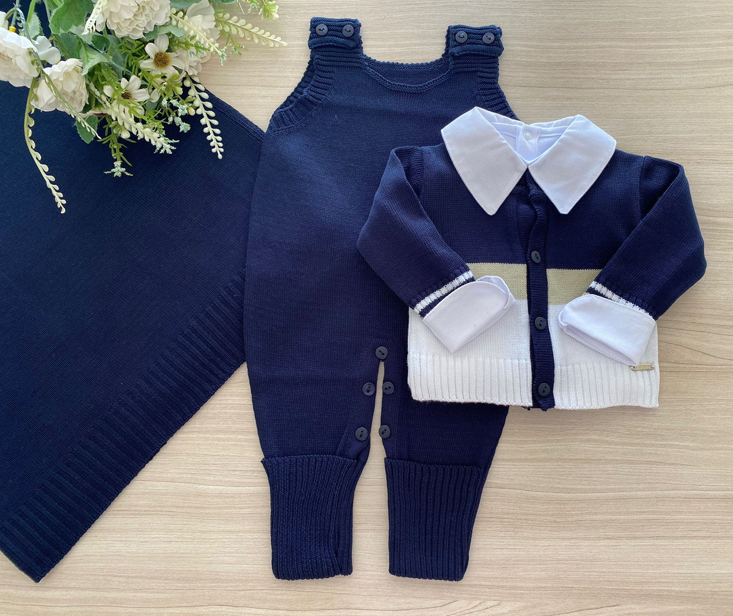 Saída Maternidade Tricot Arthur