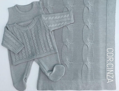 Saída Maternidade Tricot Caio