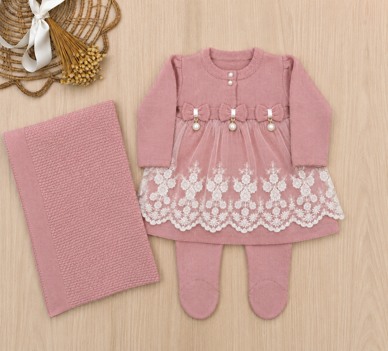 Saída Maternidade Tricot Manuela