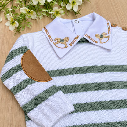 Saída Maternidade Tricot Ethan