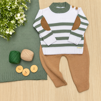 Saída Maternidade Tricot Ethan