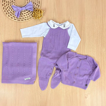 Saída Maternidade Tricot Izabella