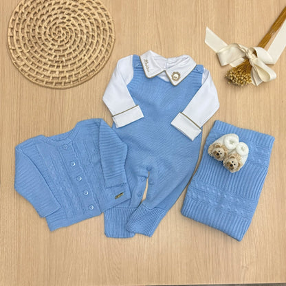 Saída Maternidade Tricot Alex Personalizado
