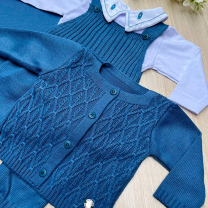 Saída Maternidade Tricot Luigi