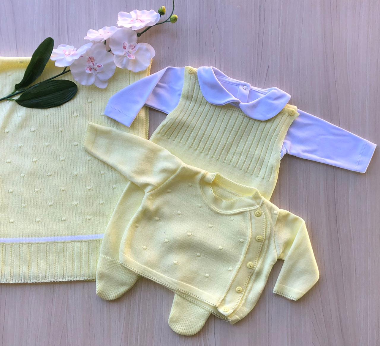 Saída Maternidade Tricot Happy