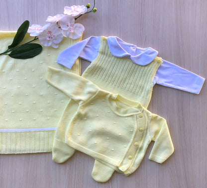 Saída Maternidade Tricot Happy