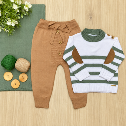 Saída Maternidade Tricot Ethan