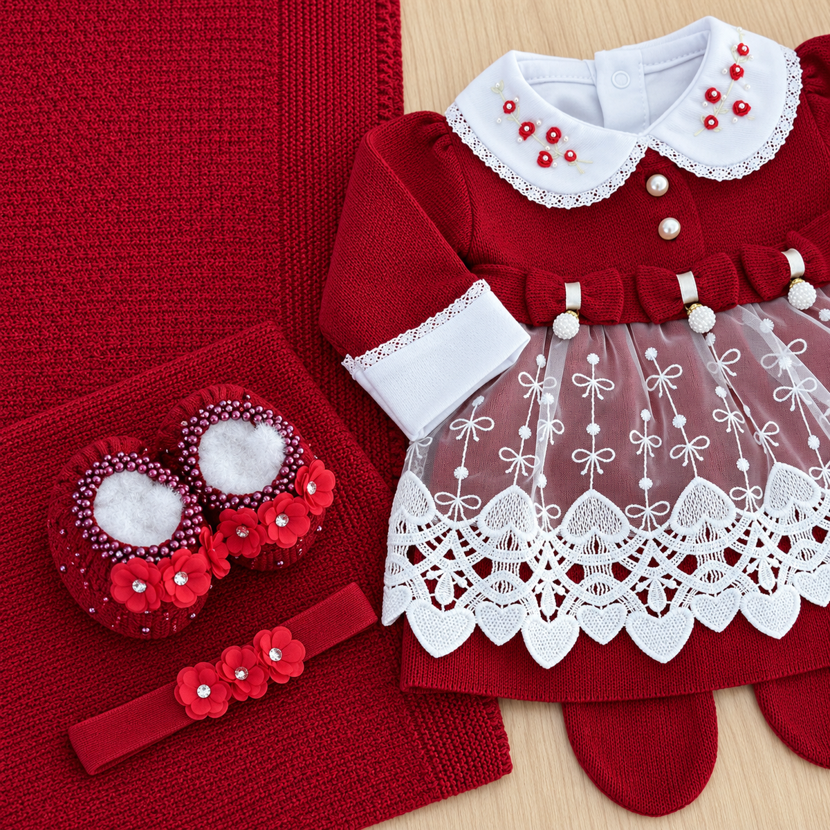 Saída Maternidade Tricot Patrícia