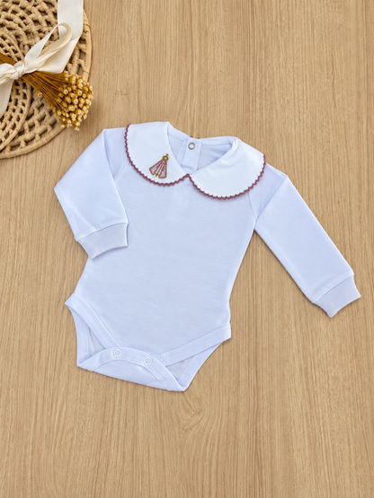 Body Bebê Nossa Senhora Batizado