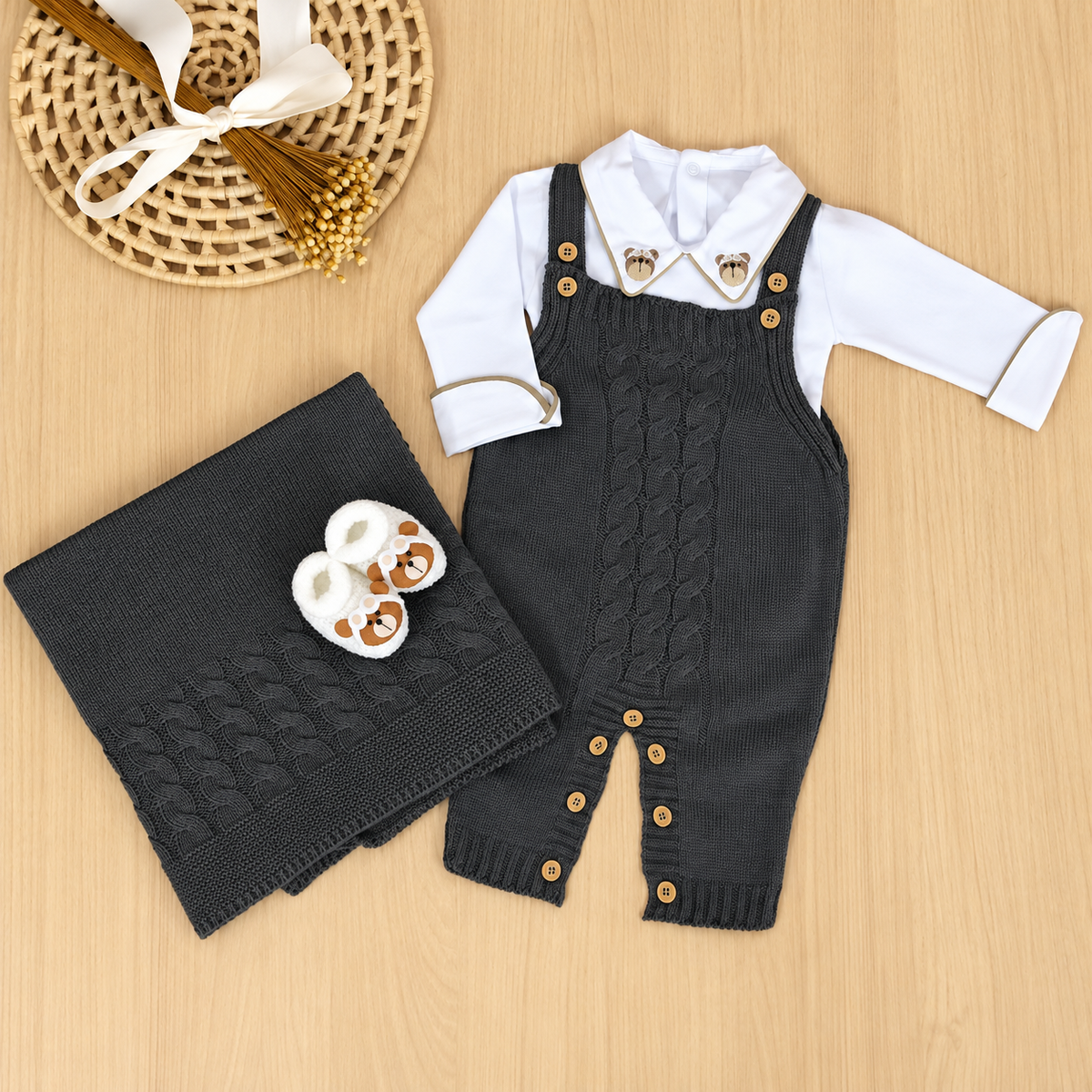 Saída Maternidade Tricot Thiago