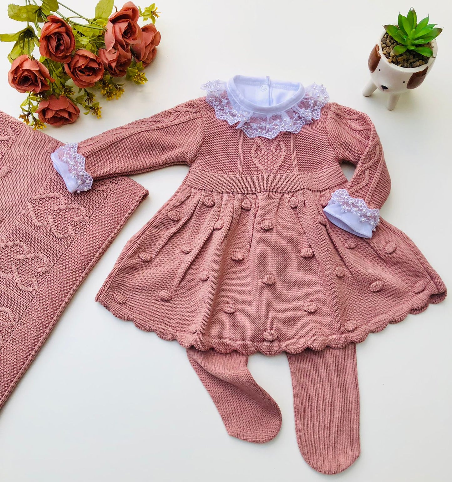 Saída Maternidade Tricot Lara