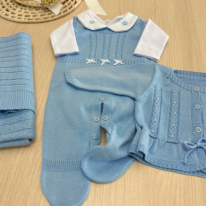 Saída Maternidade Tricot Liz