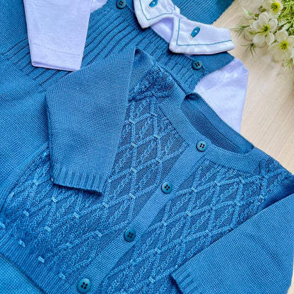 Saída Maternidade Tricot Luigi