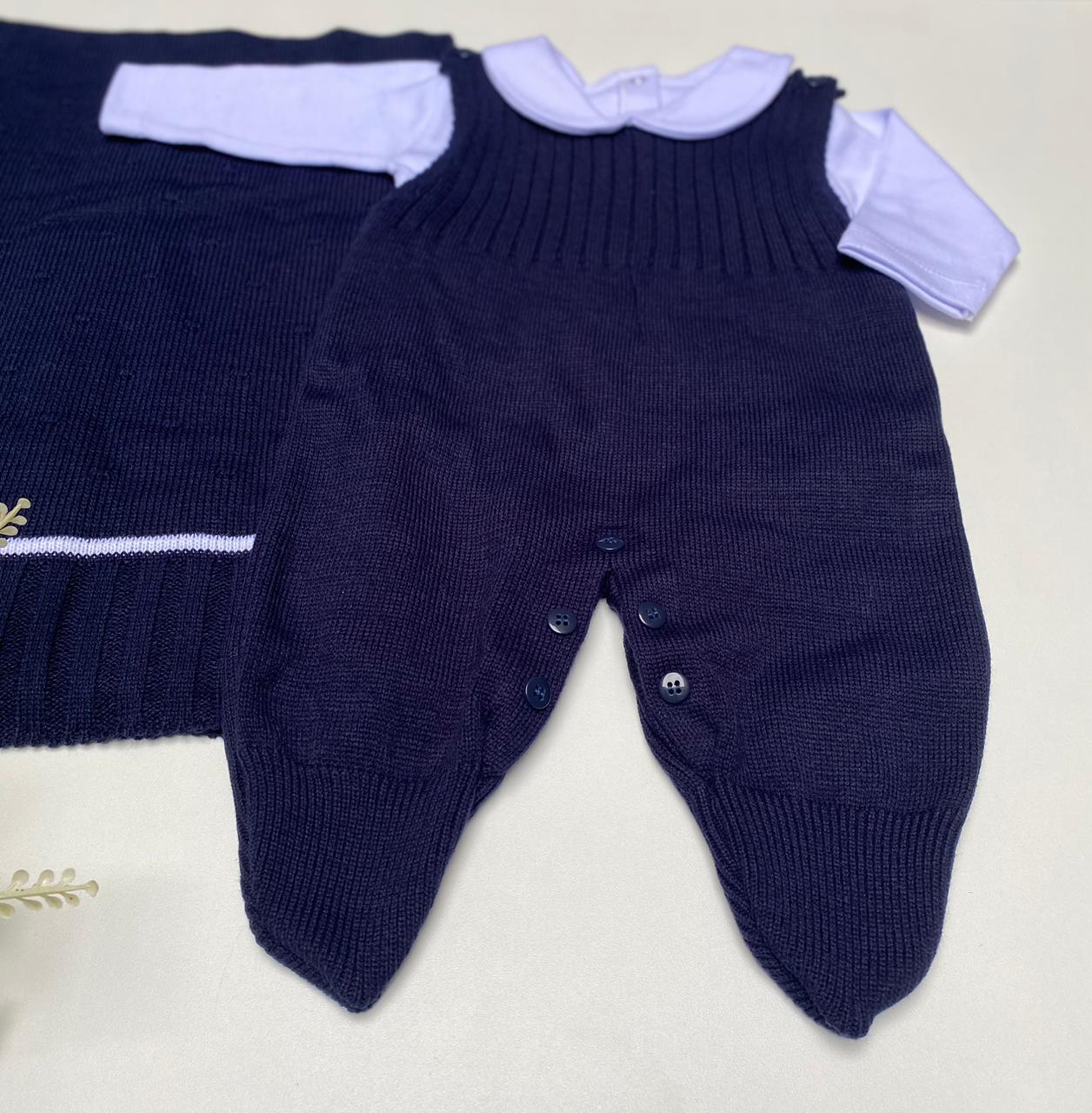 Saída Maternidade Tricot Happy