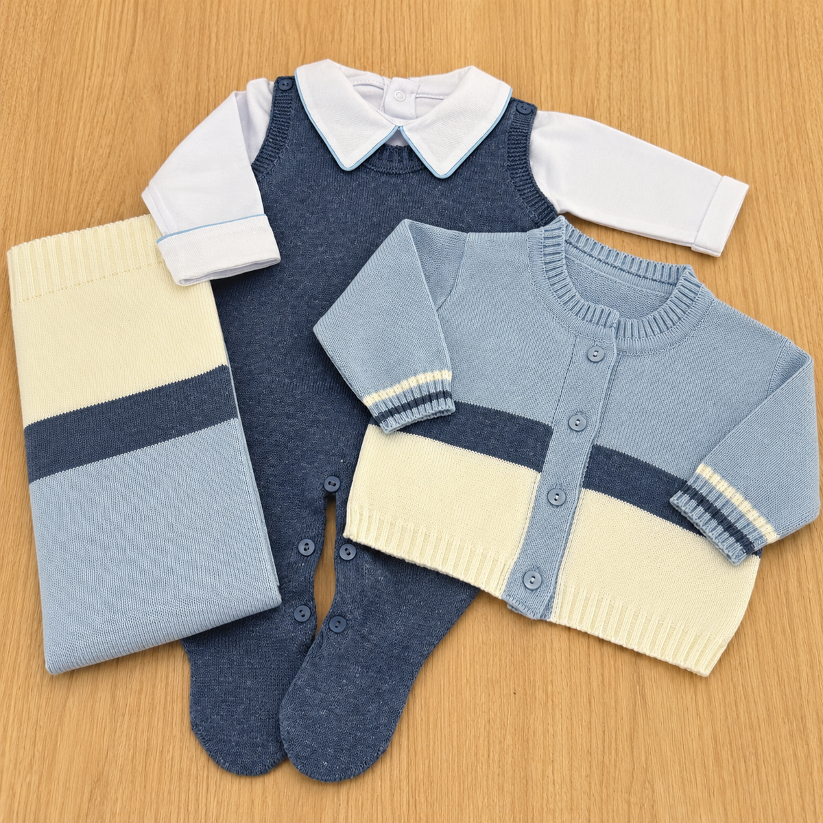 Saída Maternidade Tricot Erick