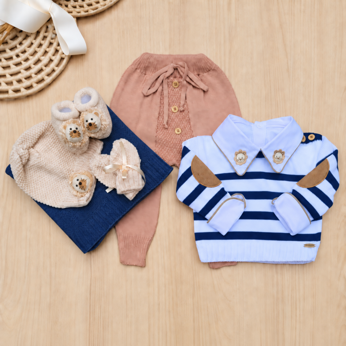 Saída Maternidade Tricot Ethan