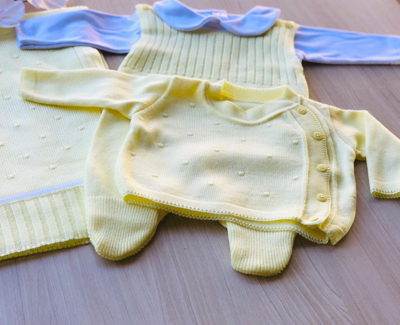 Saída Maternidade Tricot Happy