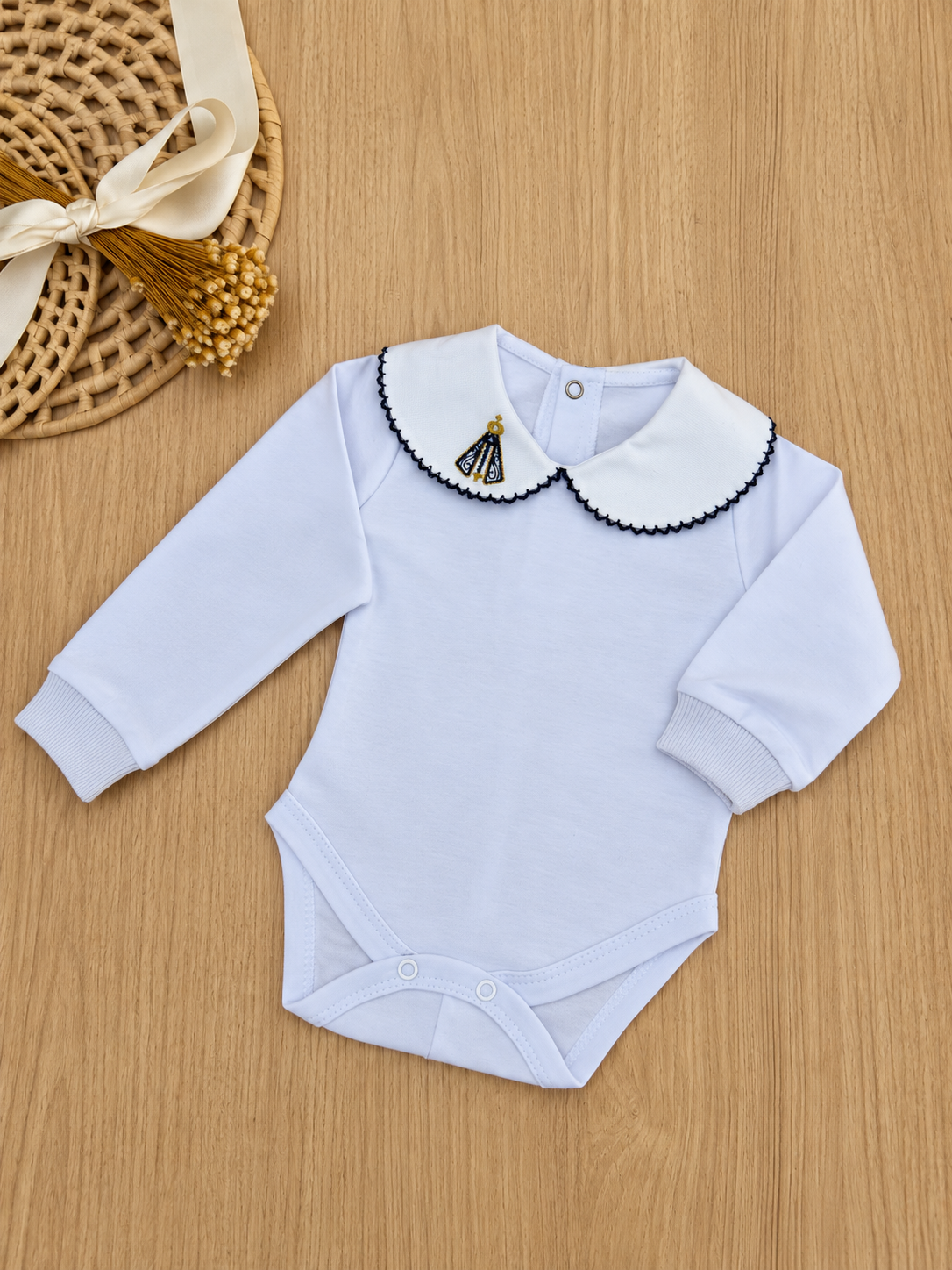 Body Bebê Nossa Senhora Batizado