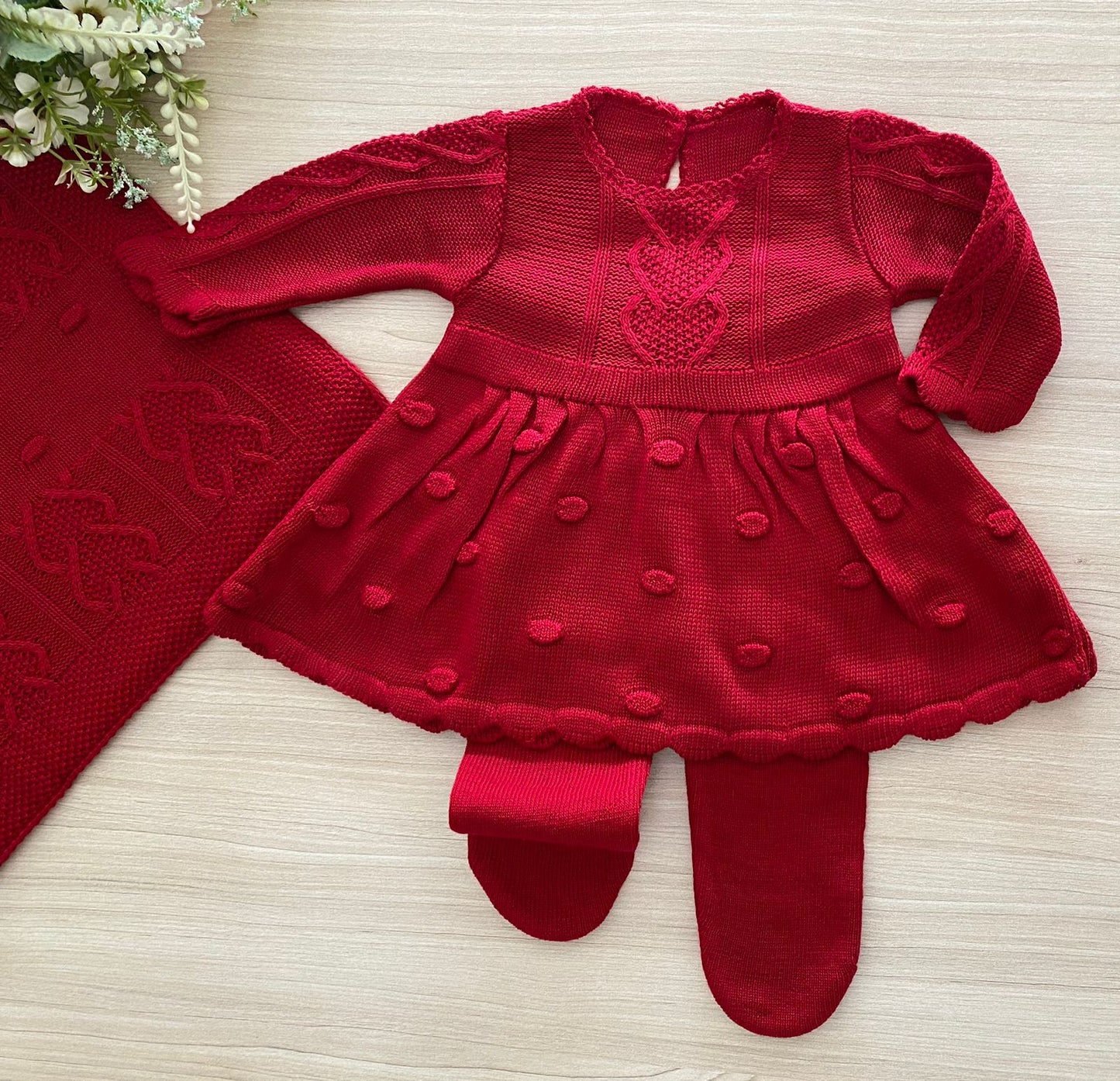 Saída Maternidade Tricot Lara