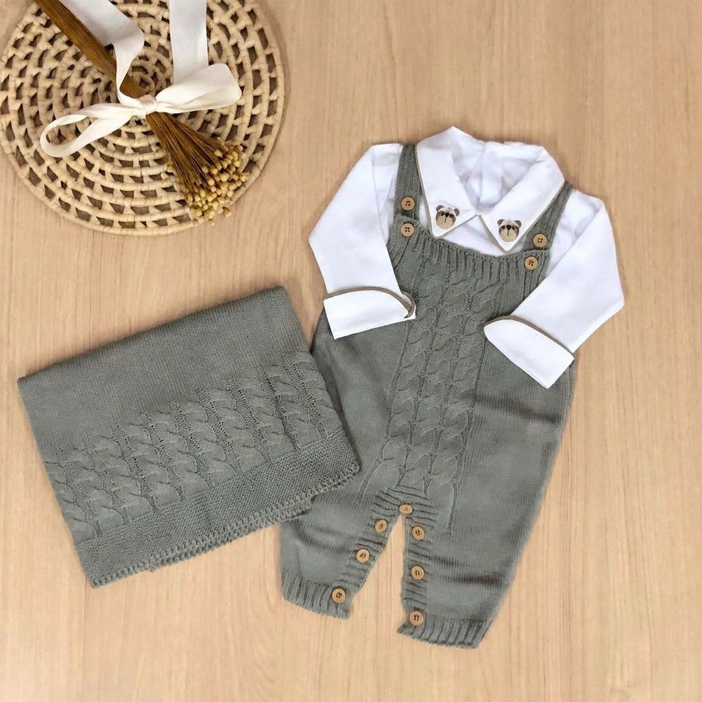 Saída Maternidade Tricot Thiago