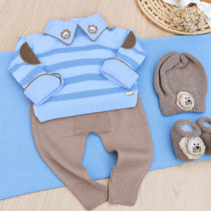 Saída Maternidade Tricot Ethan