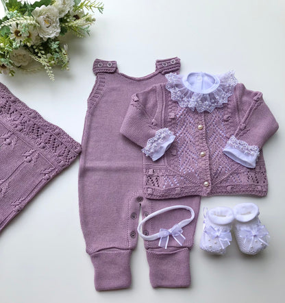 Saída Maternidade Tricot Bruna