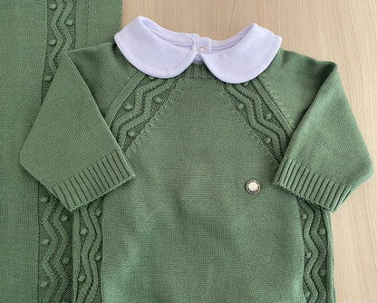 Saída Maternidade Tricot Bolotas