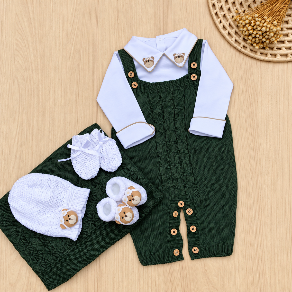 Saída Maternidade Tricot Thiago