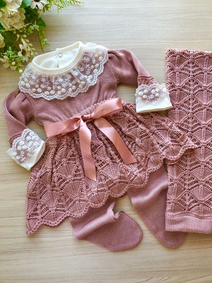 Saída Maternidade Tricot Elisa
