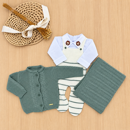 Saída Maternidade Tricot Logan