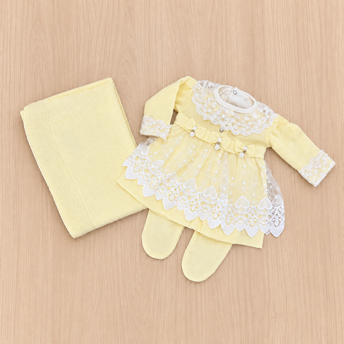 Saída Maternidade Tricot Patrícia
