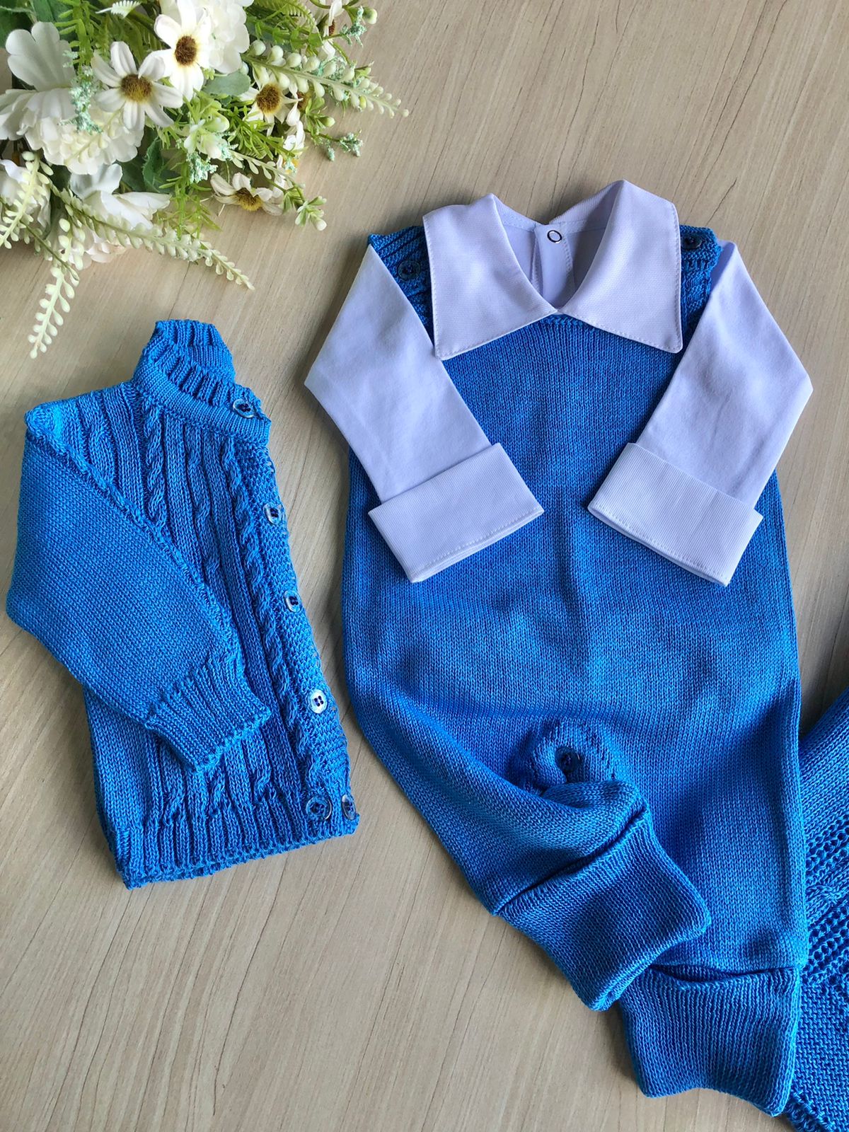 Saída Maternidade Tricot Kaique